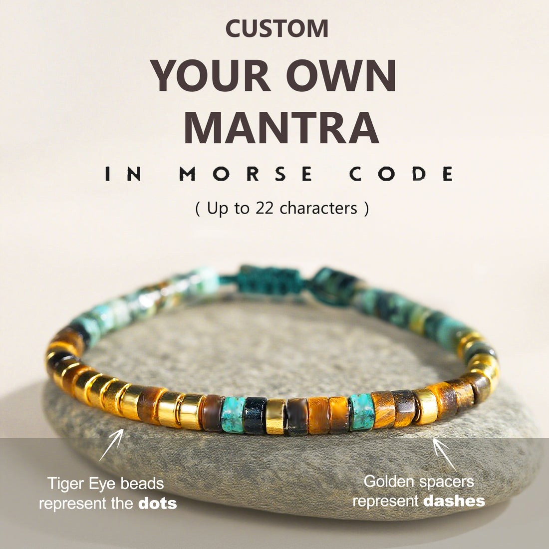 personalized morse code bracelet birthday gift