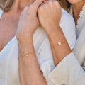 matching bracelet set for family and friends, symbolic connection jewelry