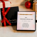 personalized date bracelet gift