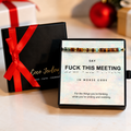 funny coworker gift, office humor bracelet, gift-ready