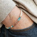 strength reminder morse code bracelet