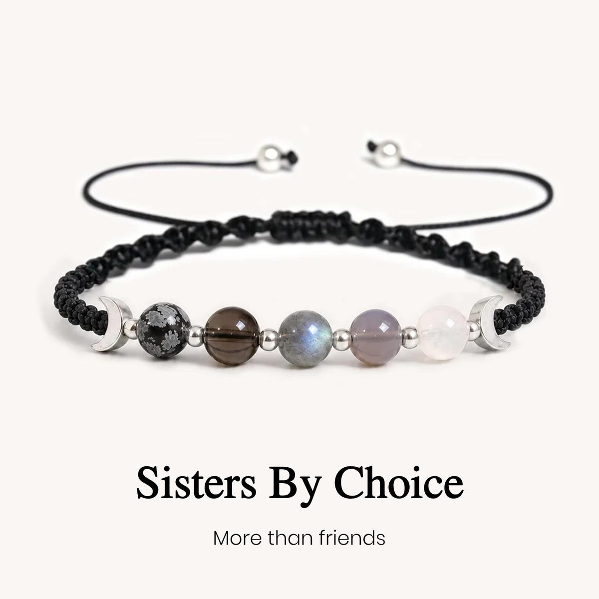 my coven sister in spirit gemstone bracelet