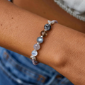 sister in spirit gemstone friendship bracelet