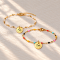 pinky promise bracelet, ride or die friendship bracelet