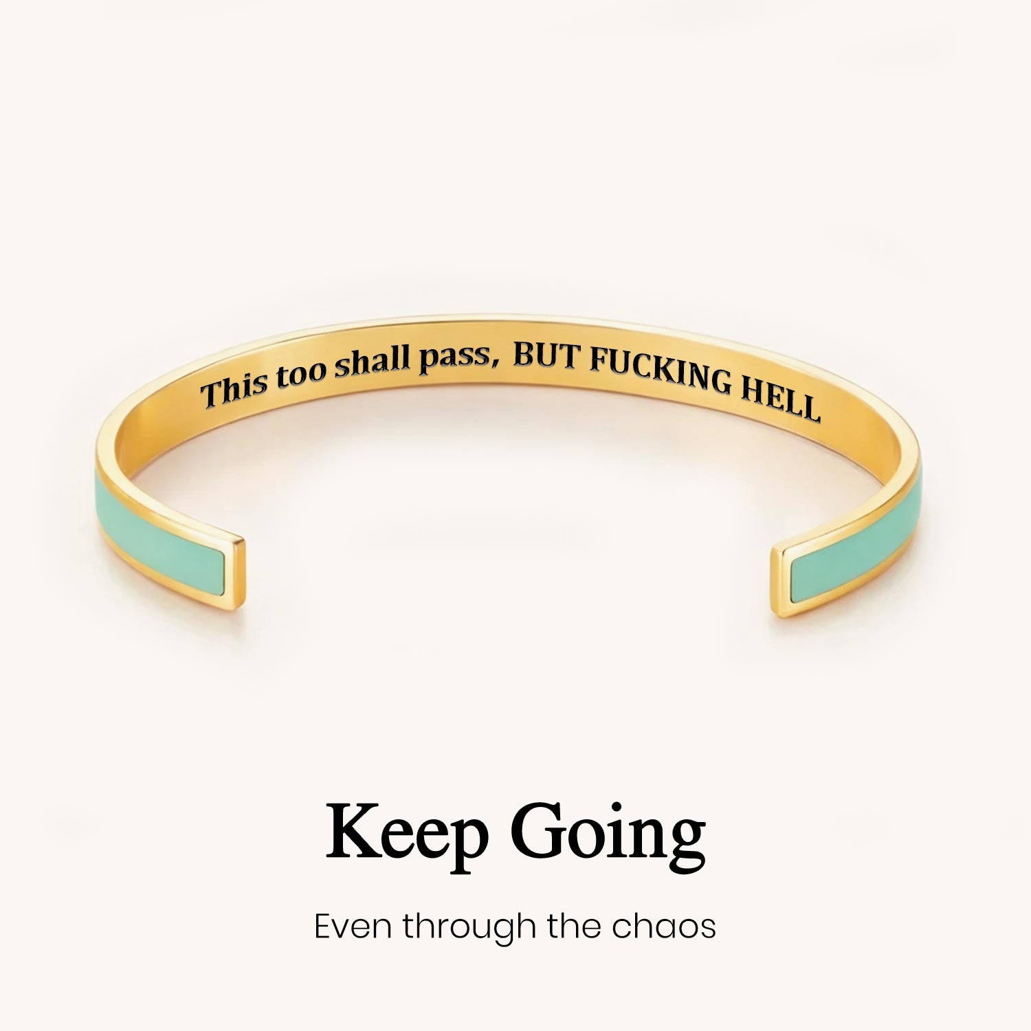 this too shall pass bracelet