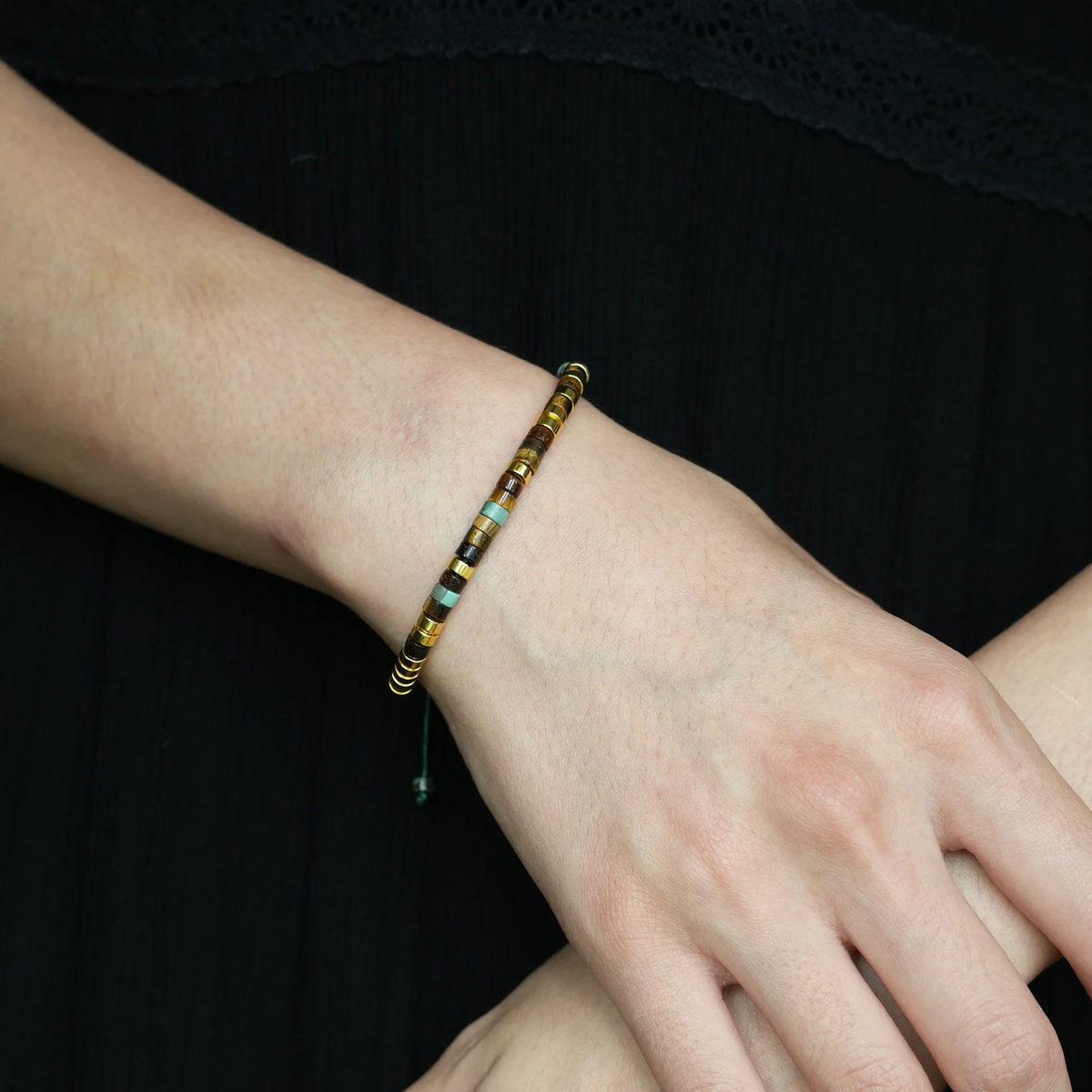 self reminder morse code bracelet