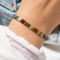 self growth affirmation bracelet, mindset reminder jewelry