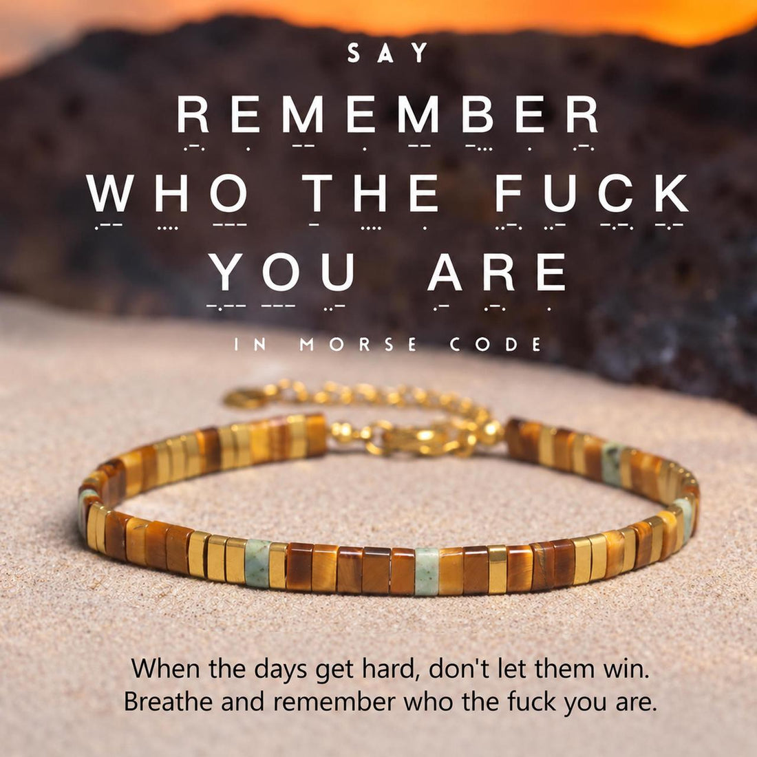 remember who the fuck you are tila morse code bracelet, morse code jewelry