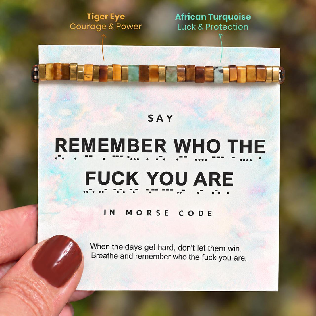 remember who the fuck you are tila morse code bracelet, morse code jewelry
