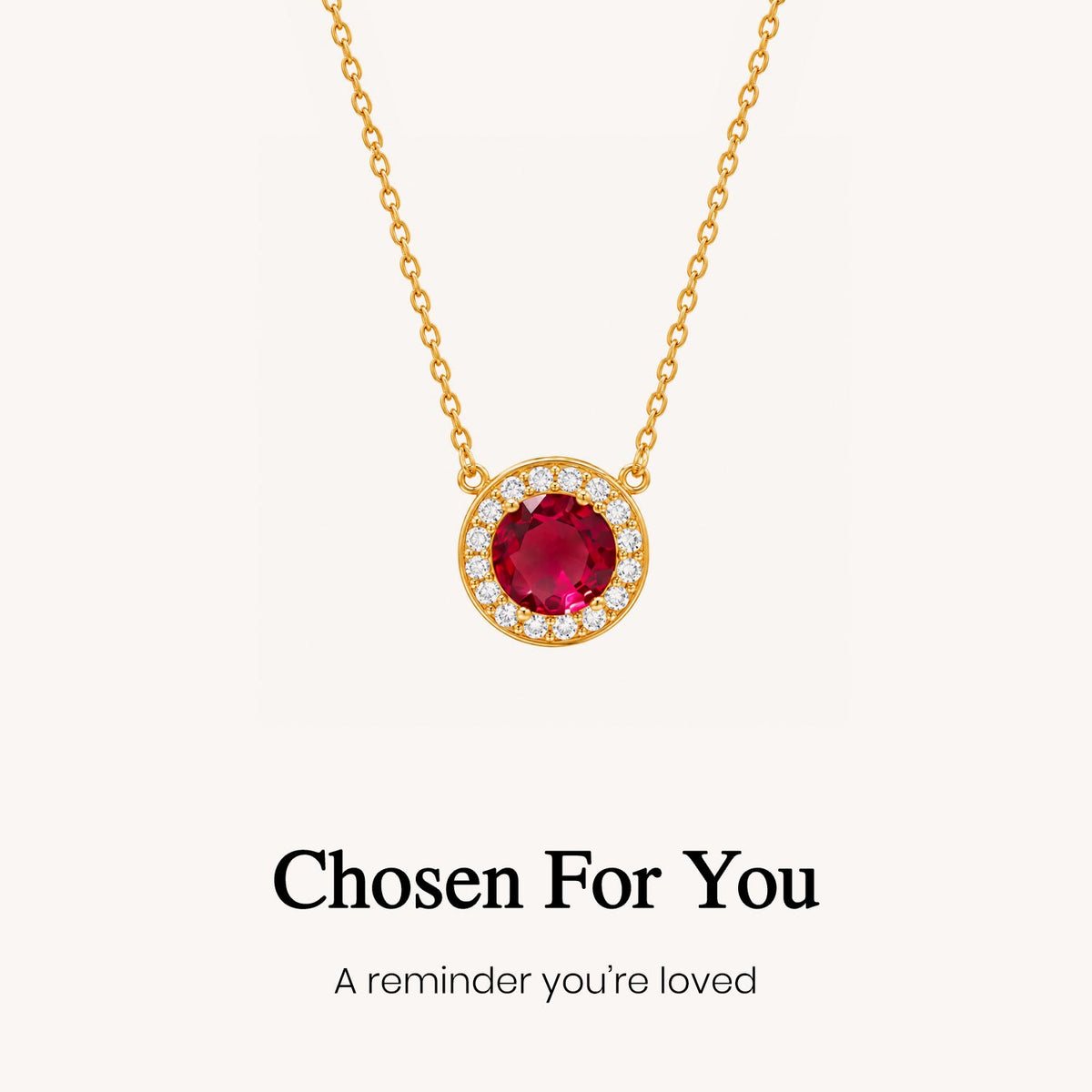 custom round birthstone necklace, personalized birthstone jewelry