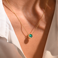 birthstone necklace for women, sentimental love reminder jewelry