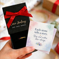 custom birthstone ring birthday gift gift ready