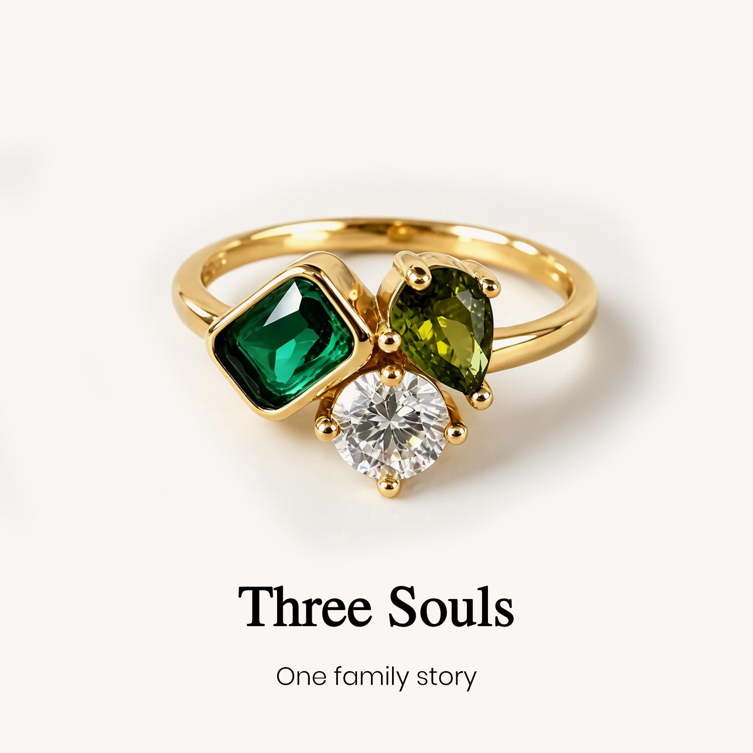 family birthstone ring