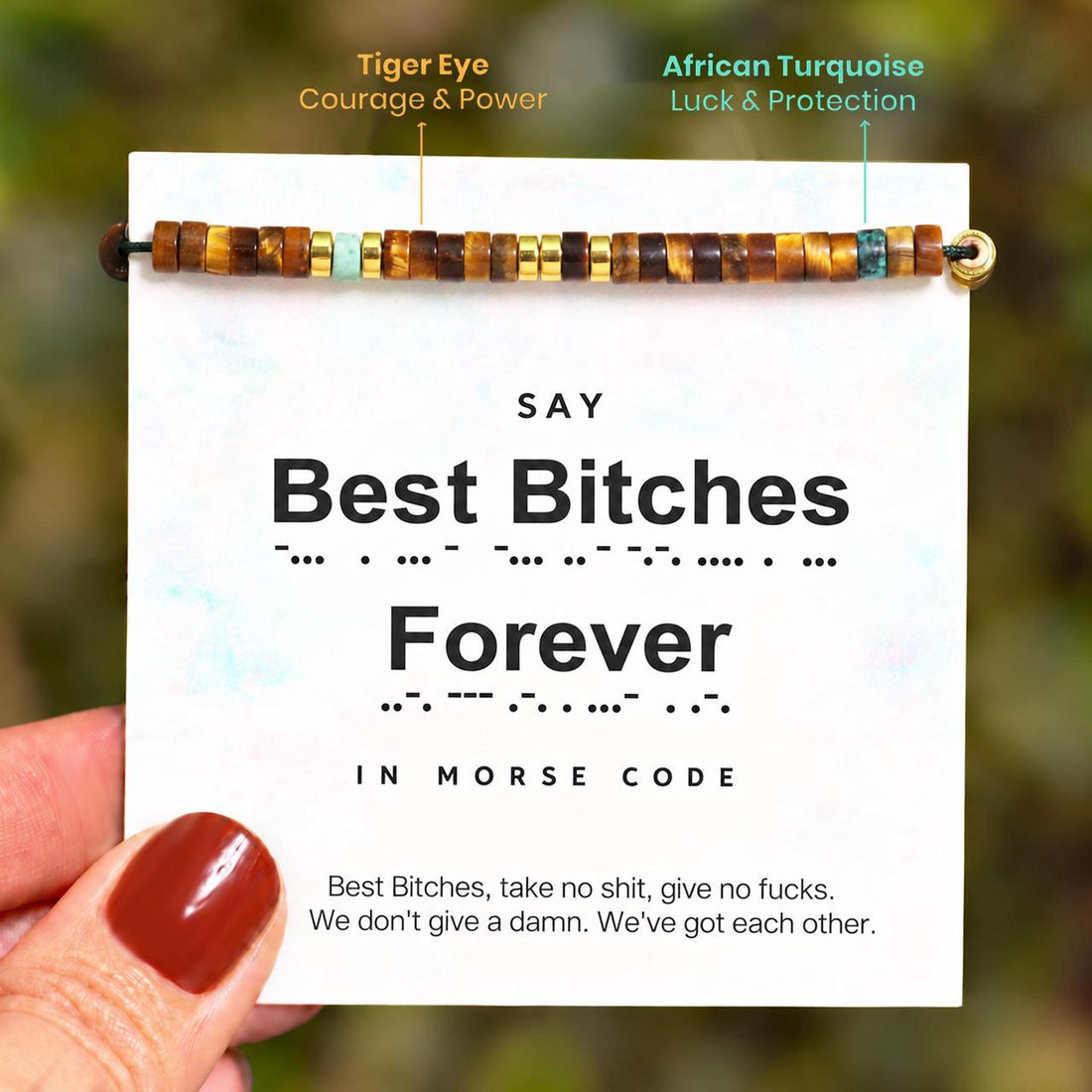 best friend morse code bracelet