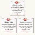meaningful family birthstone necklace