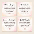 meaningful family birthstone bracelet
