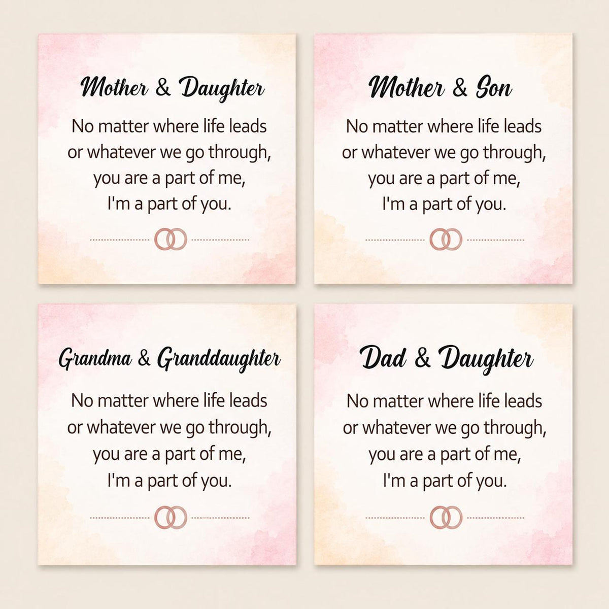 meaningful family birthstone bracelet