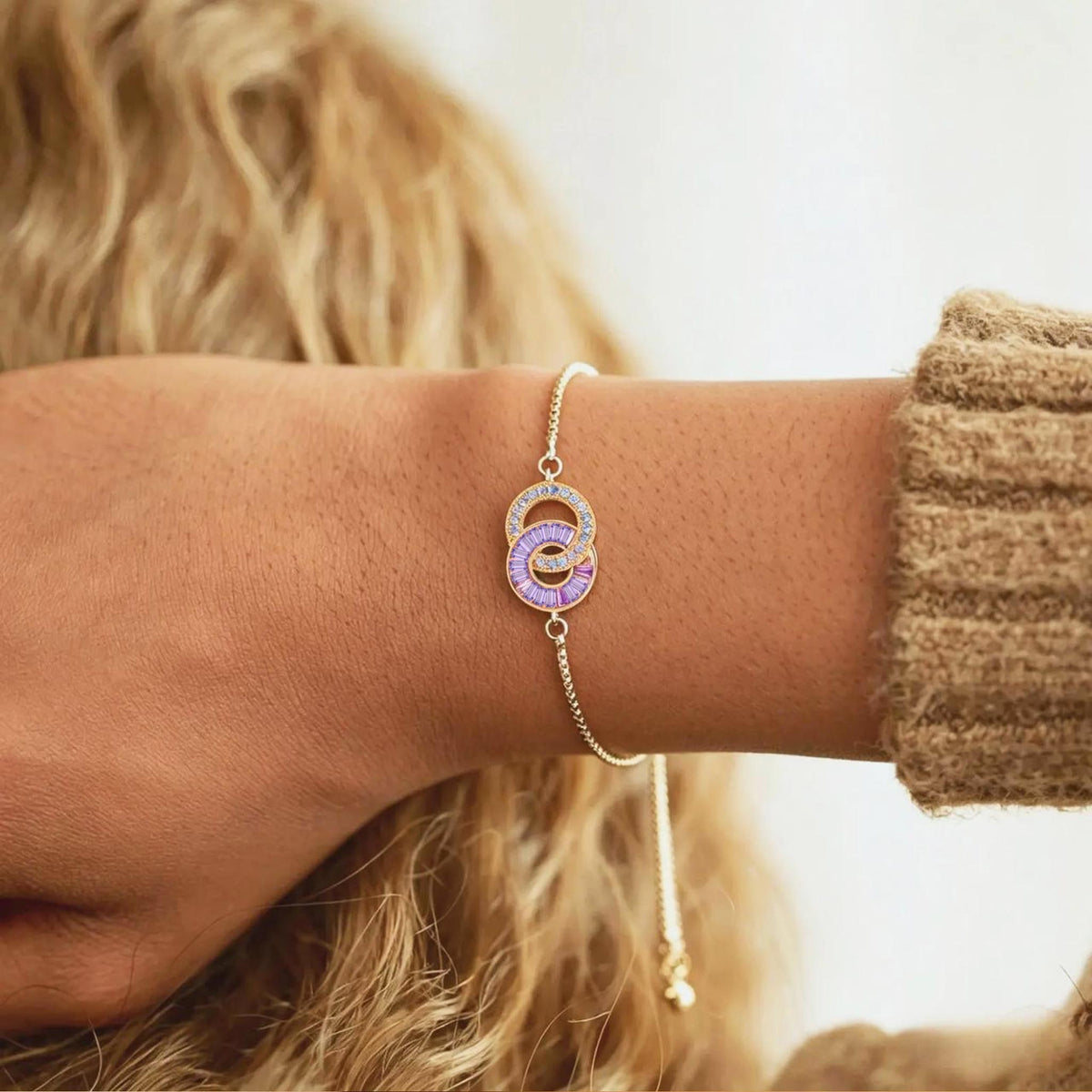 personalized birthstone bracelet