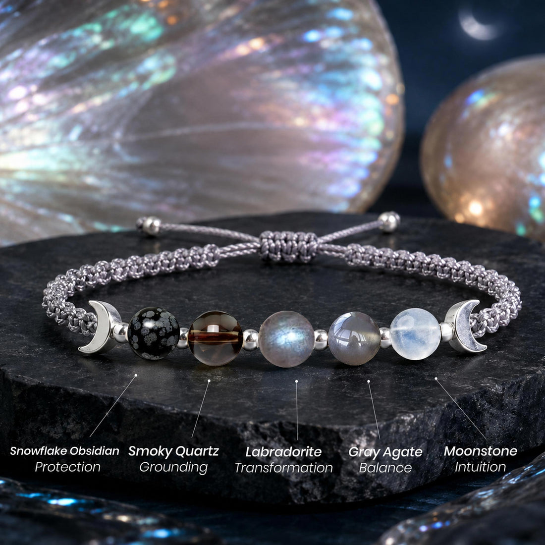 moon phase bracelet