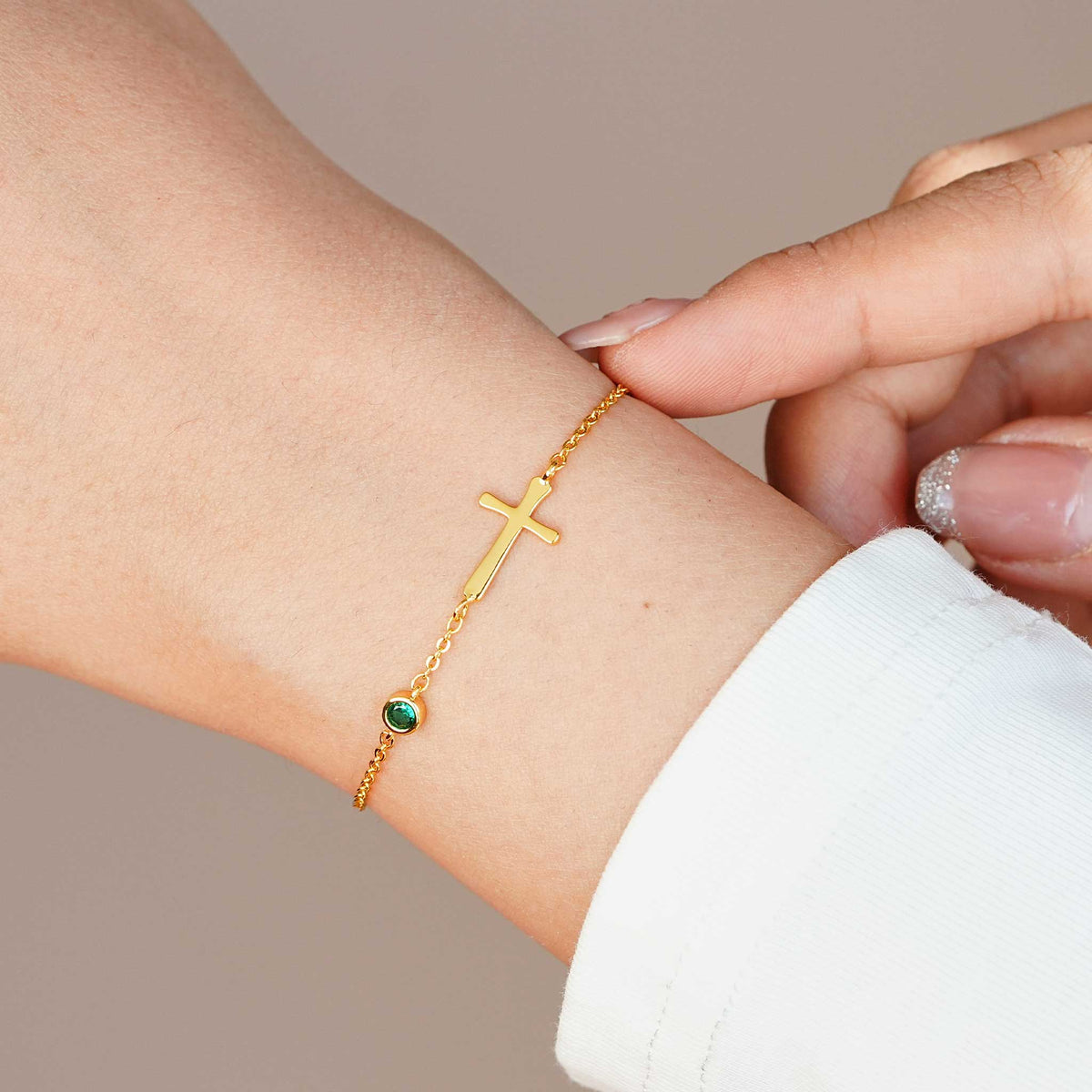personalized birthstone bracelet birthday gift