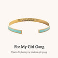 badass girl gang bracelet for best friends