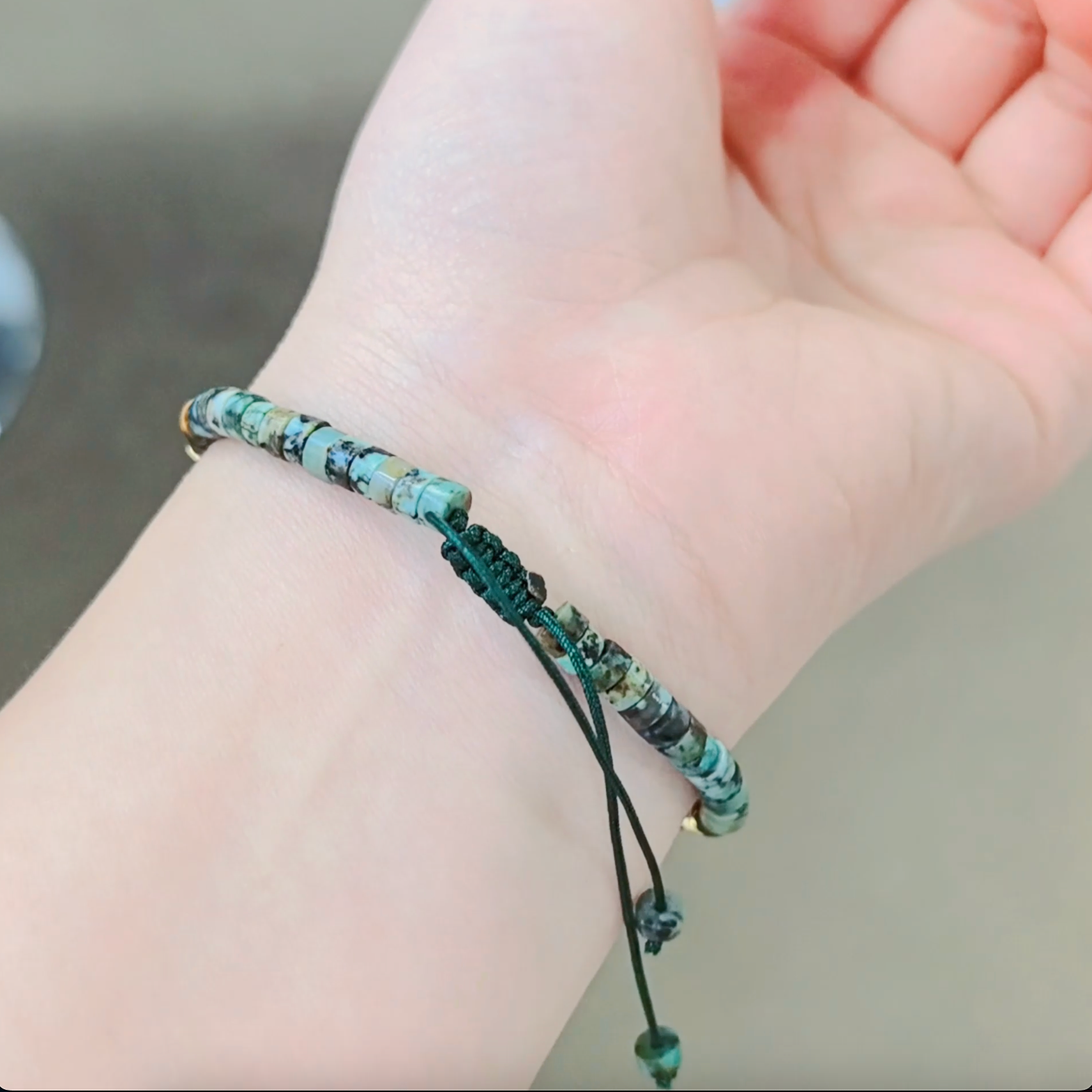 hidden motivational message bracelet